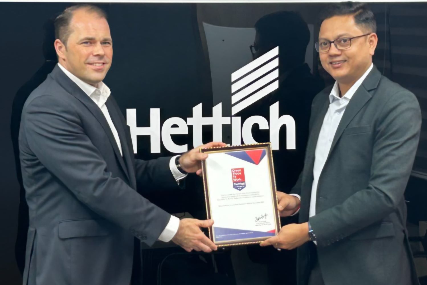 Hettich India Receives Prestigious ‘Great Place To Work’ Certification 